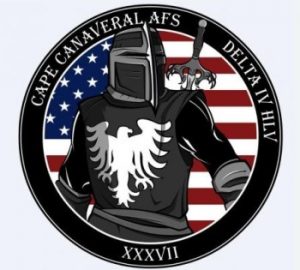 Escudo misión del satélite espía
