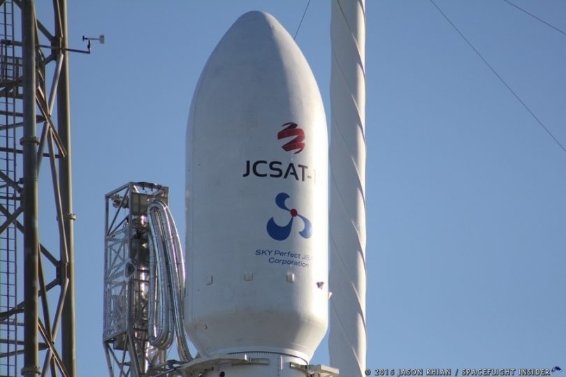 Lanzamiento de JCSat-16