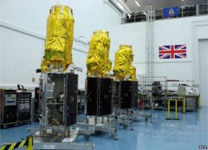 La Constelación TripleSat en las facilidades de SSTL