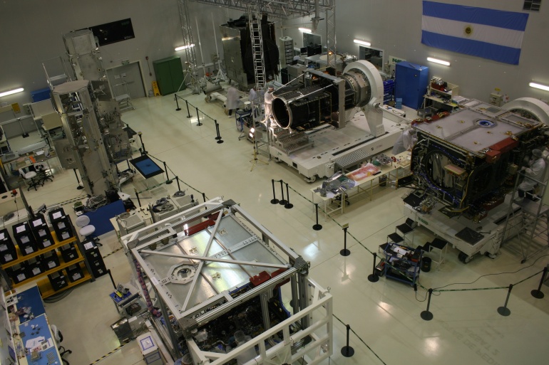 Satélite ARSAT-1 en INVAP