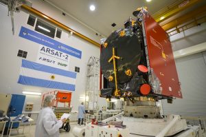 Arsat-2, construído en Bariloche, Río Negro, Argentina