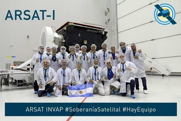 Equipo de trabajo ARSAT 1