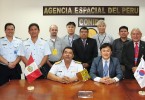Encuentro entre representantes de KARI y CONIDA