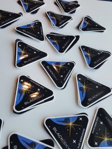 Escudos de la misión de Blacksky Global