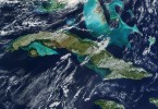 Cuba vista desde el Espacio