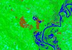Mapa EVI de Landsat-8