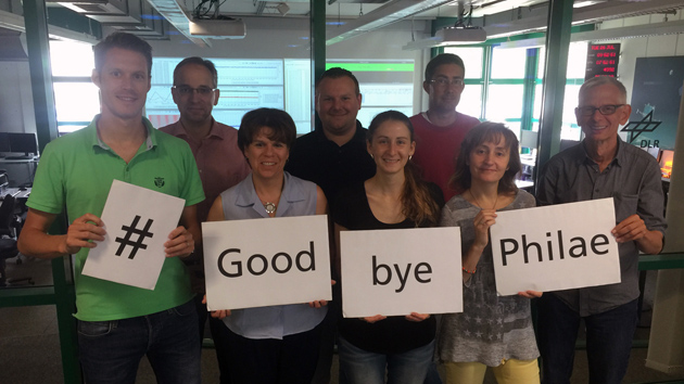 Despedida a Philae