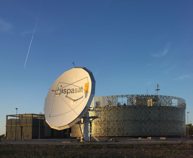 Hispasat: centro de control