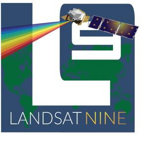 Logo de la misión Landsat-9