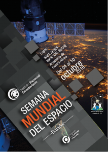 Actividades en la Semana Mundial del Espacio - Ecuador