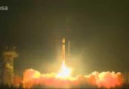 Imagen del lanzamiento del satélite Sentinel-3A