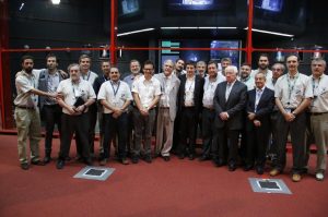 Delegación argentina en Kourou para el lanzamiento del Arsat-2
