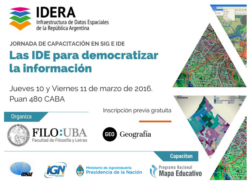 Capacitación IDERA