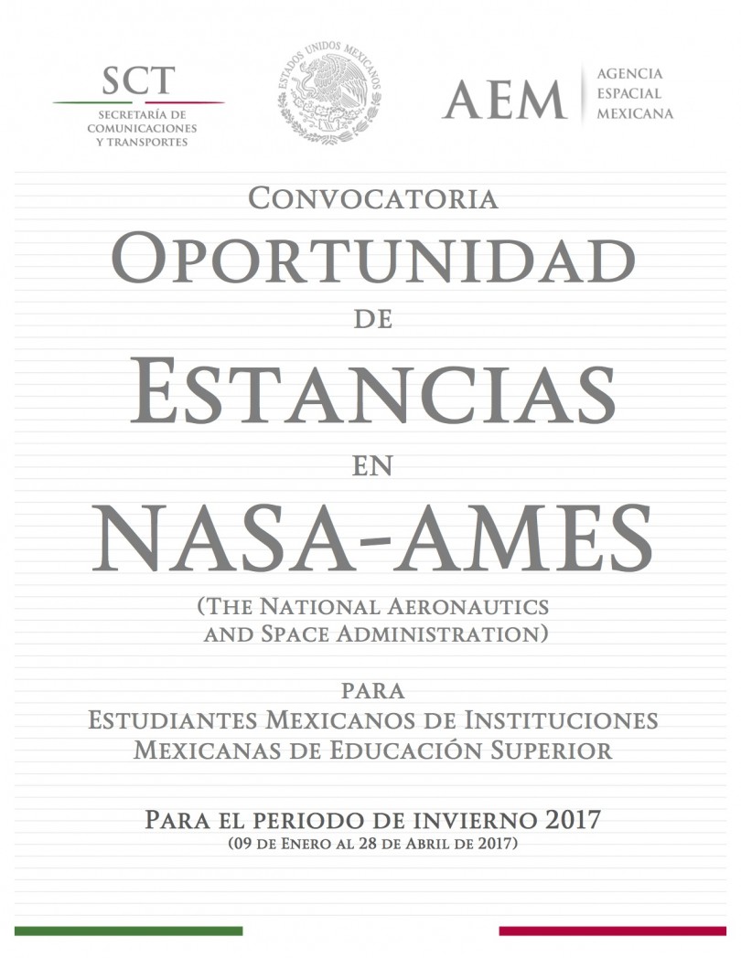 Convocatoria AEM-NASA