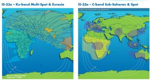 Cobertura Intelsat-33e