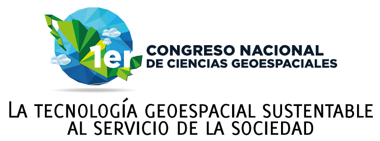 Logo del Primer Congreso Nacional de Ciencias Geoespaciales