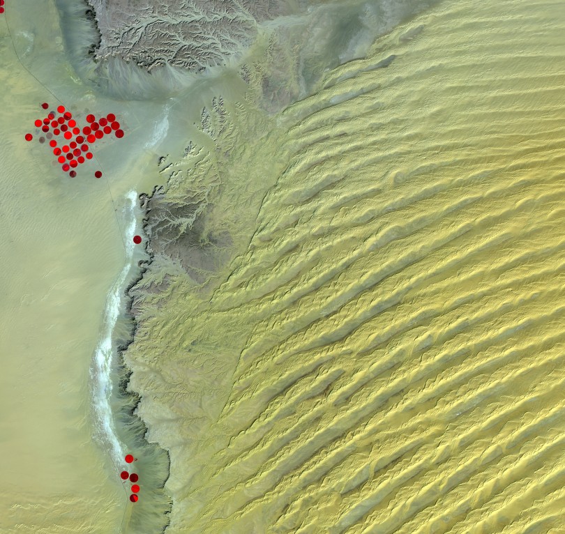 Imagen SPOT 2 - Arabia Saudita. 1995