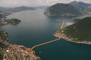 Vista aérea de Los Muelles Flotantes